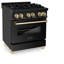 ZLINE Autograph 30" Legacy Dual Fuel Range-88587392