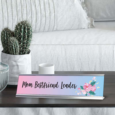 Enseigne de bureau Mom Designer