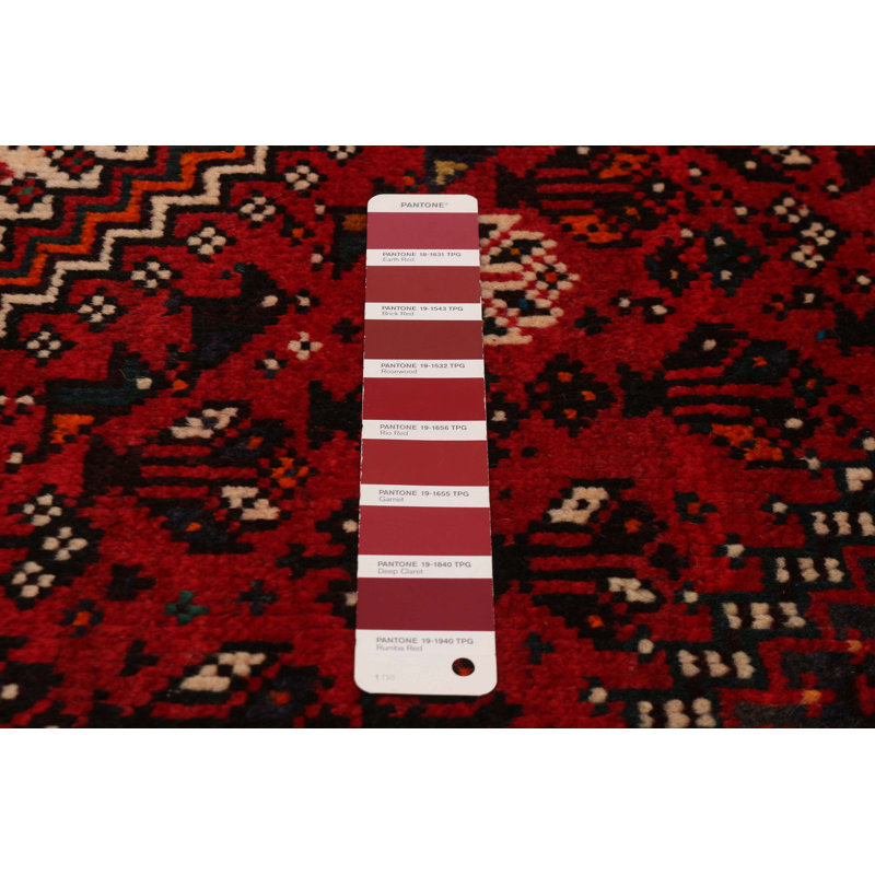 Tapis rouge Melis Vintage 5 pi 0 po x 8 pi 0 po