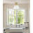Glass Semi Flush Mount