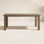Coastal Teak Outdoor Dining Table-292035155