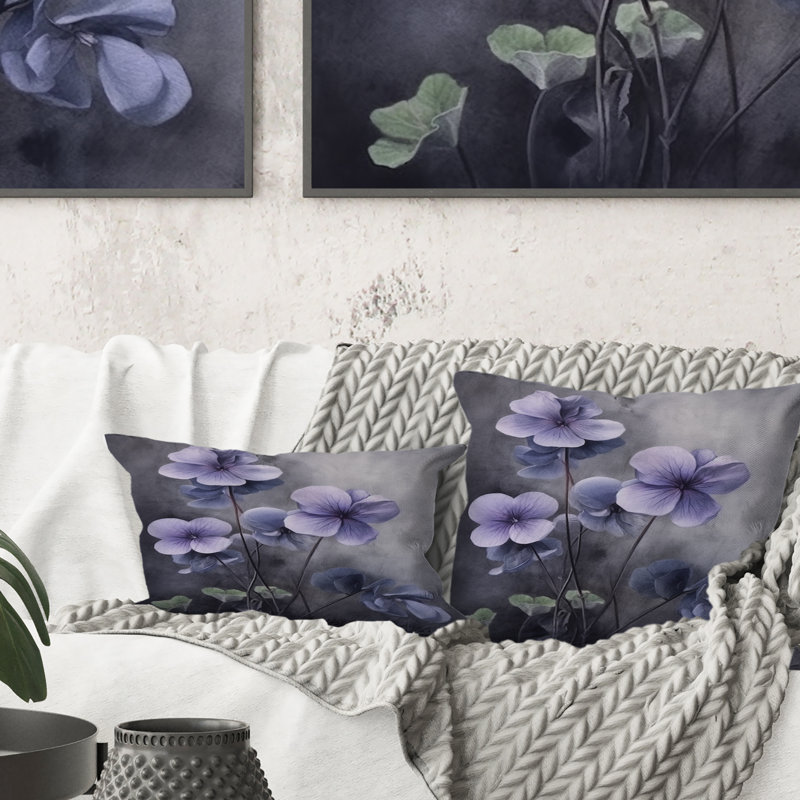 Coussin Violet