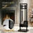 5-Piece Fireplace Tool Set, 30" One-Piece Stand,Black