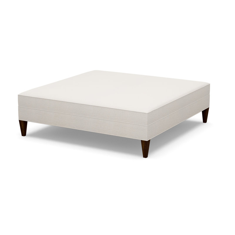 Square Ottoman, 9637-51, Walnut