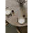 Caracole Classic Ash Round Metal Base Dining Table