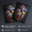 Anatomical Human Heart Bold Modern Wall Art Print