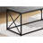 Coffee Table, Accent, Cocktail, Rectangular, Living Room, 40"1, Grey Laminate, Black Metal, Contemporary, Modern-2000053997-2000053996-2000053995