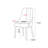 Modern Dining Table Sets for 6, White Sintered Stone Dining Table With PU Upholstered Chairs-100553300-100553301