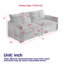 Canapé modulaire rembourré 2 places Ridge-1122066665