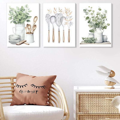 3 Piece Wrapped Canvas Print