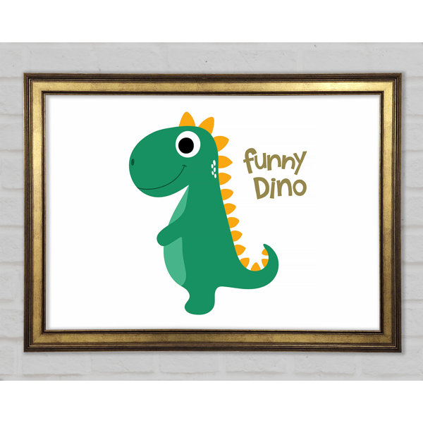 SINGULARU Einzelner Dino-Ohrring – Sterlingsilber 925 Mit 18k Goldbeschichtung & Zirkon