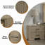 Ensemble de chambre à coucher Dallton-845013444-845013447