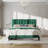 Jerrine Velvet Upholstered Platform Bed-705425396-705425403