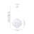 Jered 1 - Light White Pendant
