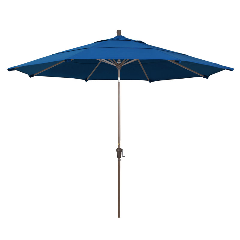 Parasol de marché 11 pi Austan, Bleu pacifique - Pacifica