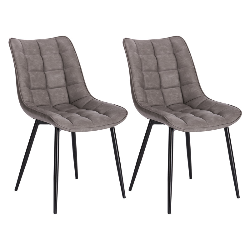 Vassar 46.5cm H Upholstered Side Chair, Taupe