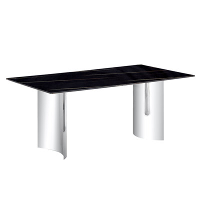 Modern minimalist dining table