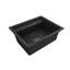 Baveno 27 in. L Dual Mount Single Basin Kitchen Sink-245544747-264804936