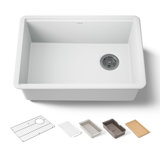 Billings Undermount Single-Bowl Workstation Kitchen Sink