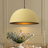 Markeice 1-Light Rustic Single Dome Kitchen Island Pendant Light Hand Woven Chandelier