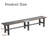 Eargle Aluminum Outdoor Bench
