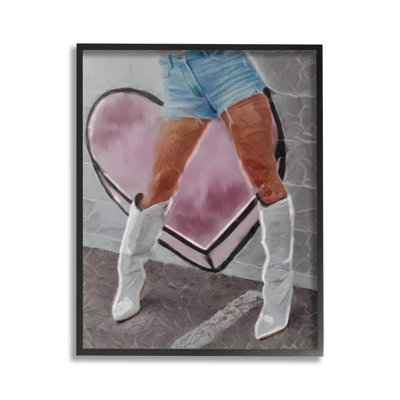 ChicCowgirl&HeartGicleeArtbyJesseKeith