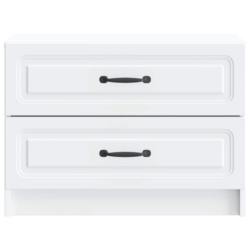 62cm W Engineered Wood Bedside Table