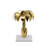 Palmy 9'' H Tabletop Candlestick