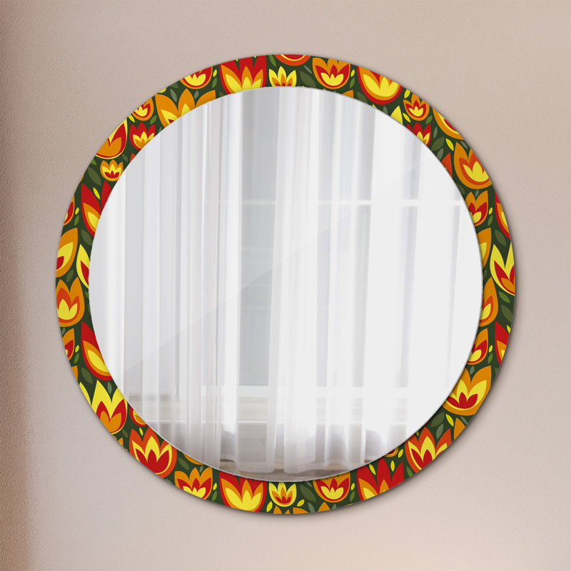 Huldar Glass Flat Wall Mirror