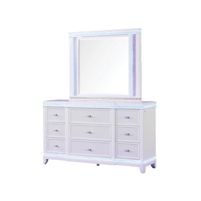 Opium Mirror In Milky White (INCLUDES ONLY MIRROR)