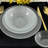 Madellyne Glass Dinnerware Set of 24