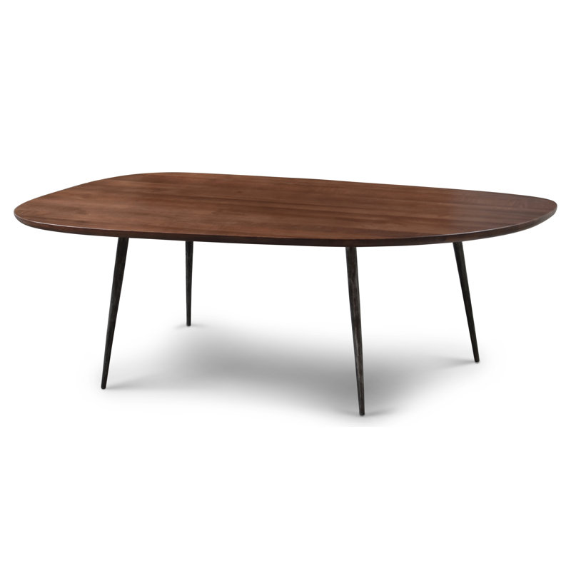 4 Legs Coffee Table, Classic Walnut