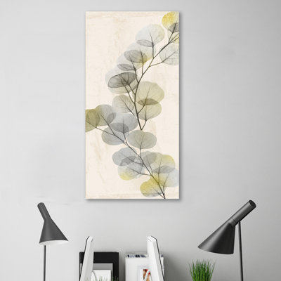 Golden Flaked 2 - Wrapped Canvas Print