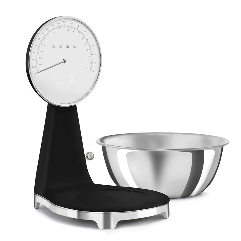 50's Kitchen Scale in Cream, Black