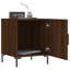 Menpal 40cm W Iron Bedside Table-1046406752