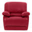 Fauteuil inclinable manuel en faux cuir Condron-19099979
