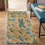 Tapis d'intérieur / extérieur à motif floral libellule Bay Isle Home ™ Asenet-2035123675