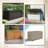 Heavy-Duty Waterproof Rectangle Ottoman Outdoor Deck Box Cover, Outdoor Rectangle Storage Box Bench Patio Deck Box Cover-804831095-804831096