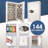 144 Keys Key Cabinet Digital Keypad Wall Safe