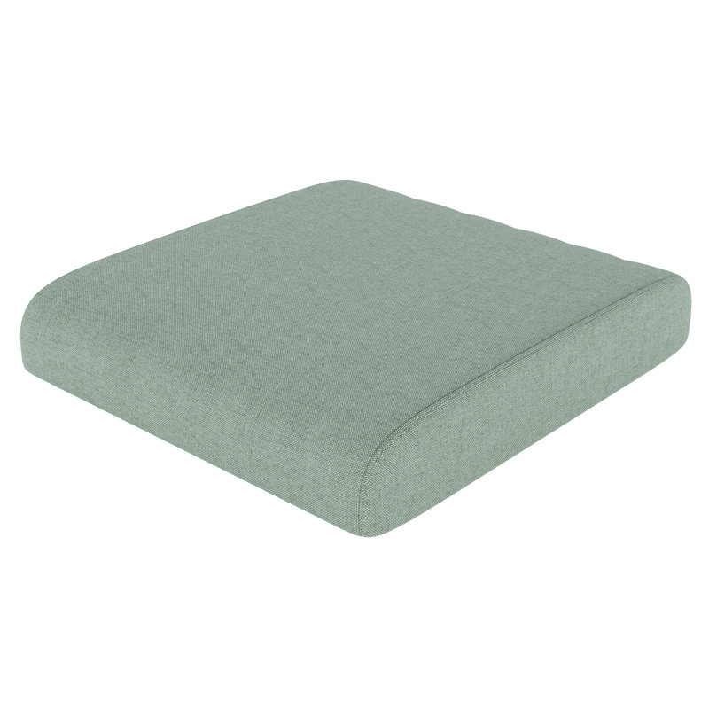 Lotta Lotta Sunbrella® Outdoor Ottoman Cushion, Sunbrella® Canvas Spa, 4" H x 22" W x 20" D