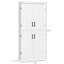 Armoire de cuisine, grande armoire de rangement autoportante avec 2 tablettes réglables et 4 portes, armoire de rangement décorative pour la maison-1357138541