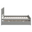 Lit plate-forme avec lit gigogne-776753626