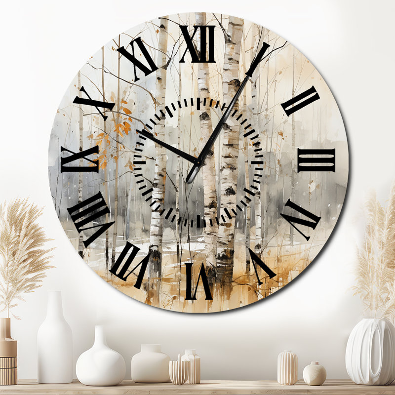 Horloge murale Winter, Surdimensionné