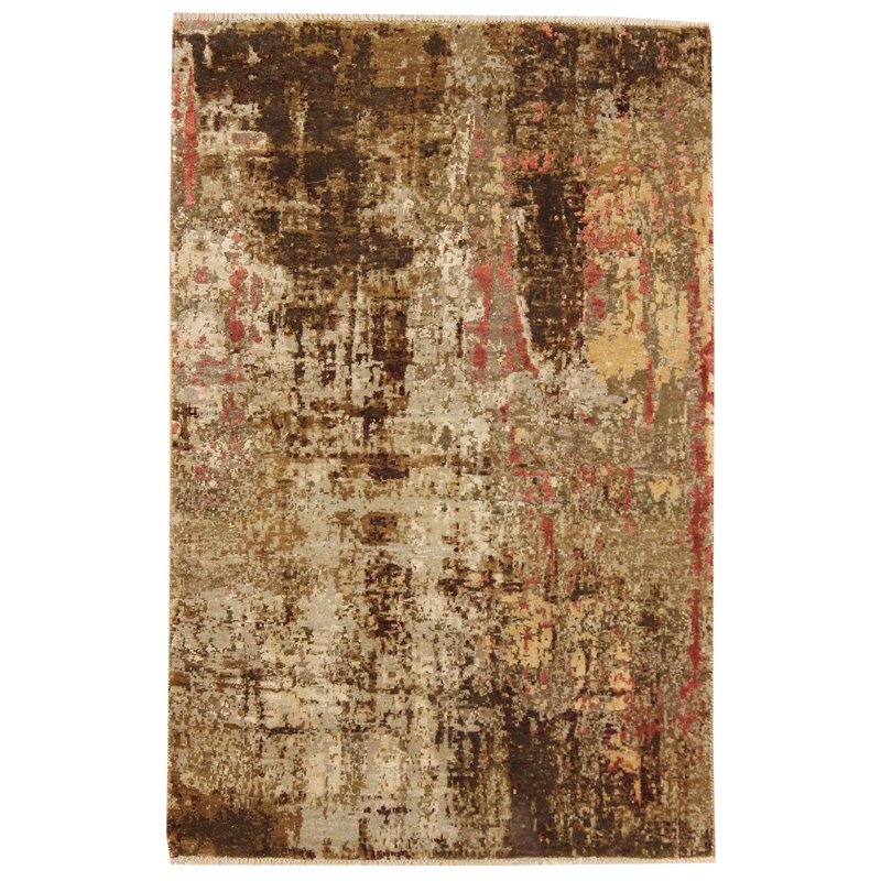 Mahal One-of-a-Kind 3'1" X 4'1" Area Rug