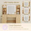 Meuble-lavabo en rotin naturel 43,3 po Boho