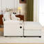 Chaise moderne surdimensionnée avec repose-pieds (chaise incluse seulement)-1552296352