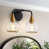 Black/Gold Finish/Clear Shade selected