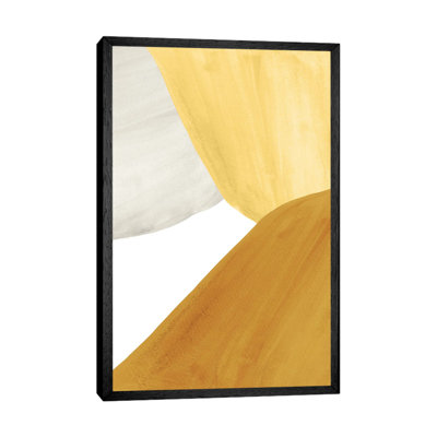 Yellow Tone Art by Whales Way - Painting on Canvas