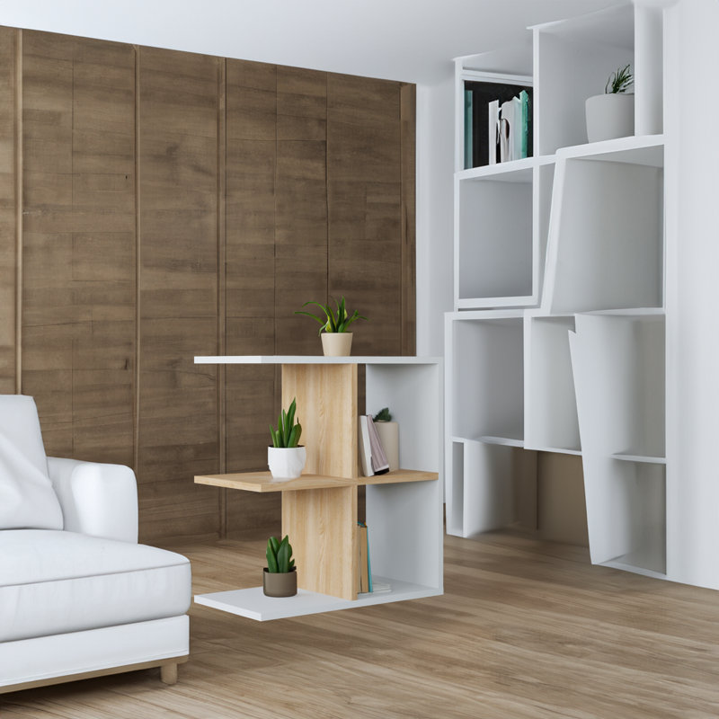 Table de bout avec rangement Tayvonne