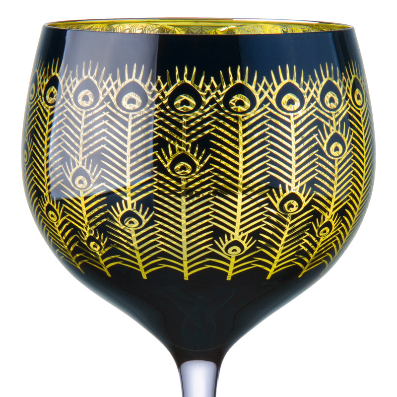 Midnight Gin Glasses